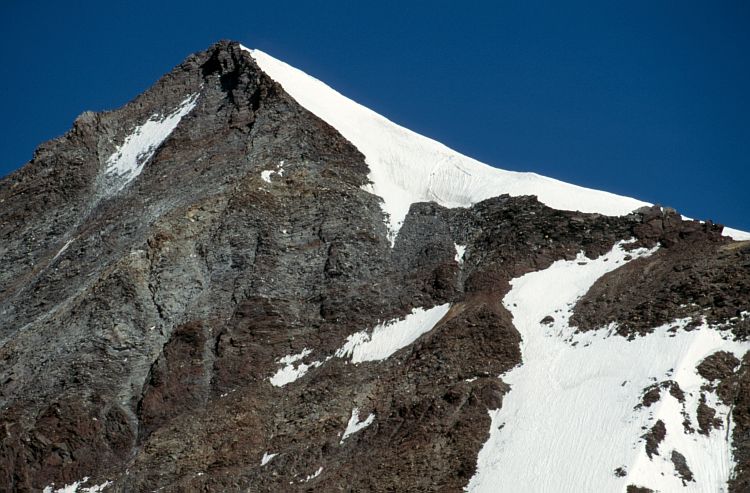 Hohberghorn ( 4219 metres ) in the Swiss Alps