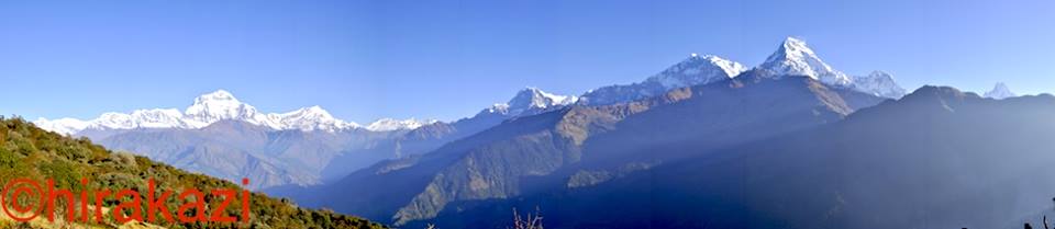 Panorama from Poon Hill