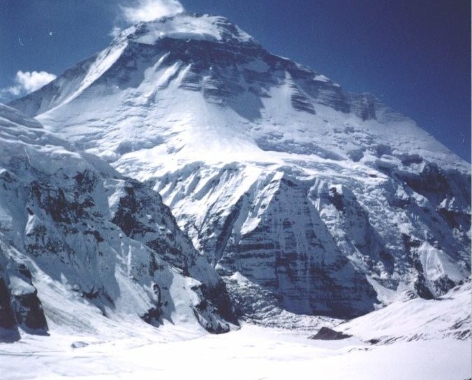 Mount Dhaulagiri I from French Pass on route to the Hidden Valley