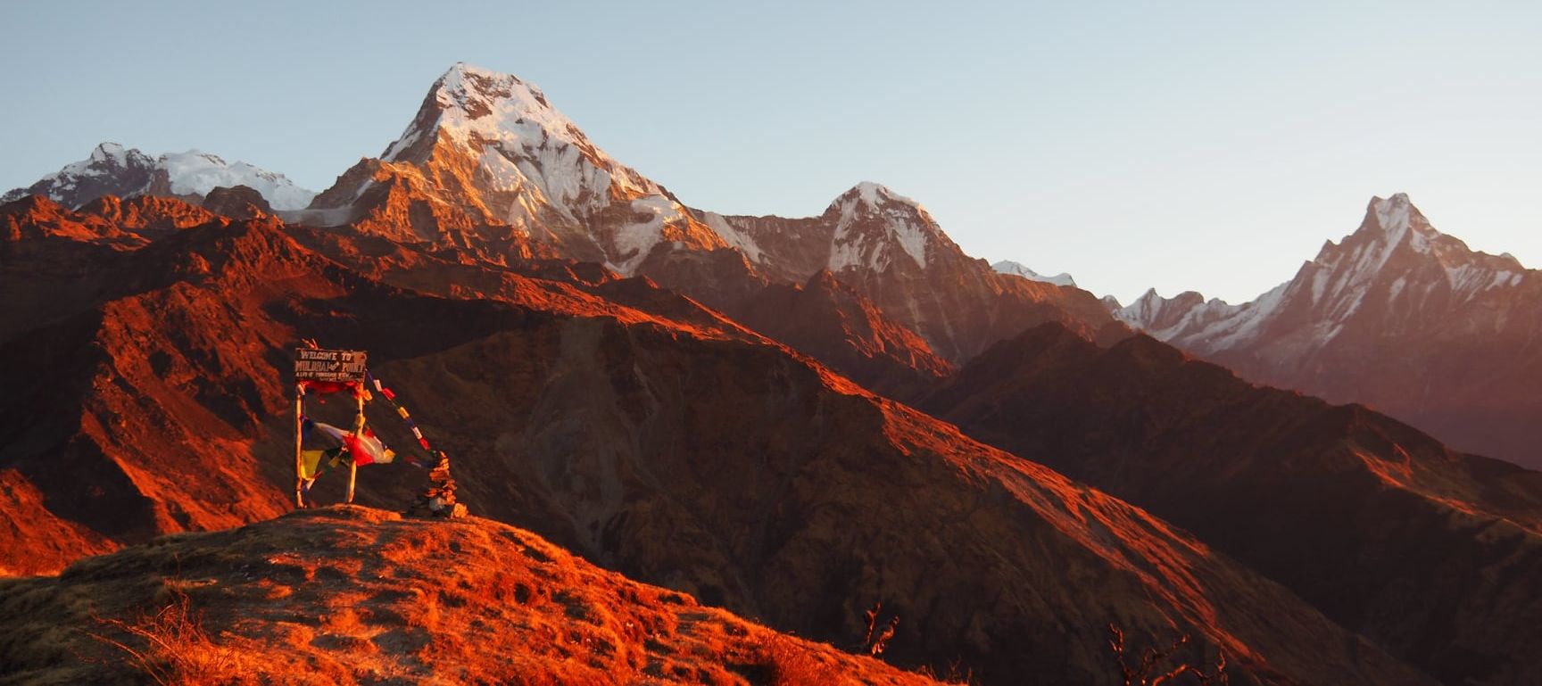 Annapurna South , Hiunchuli and Macchapucchre