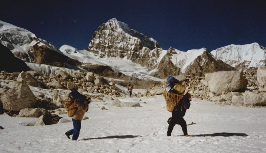 Mt.Trakargo from Drolamboa Glacier