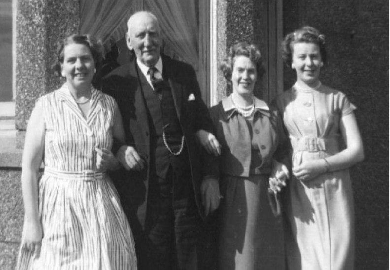 Charlotte Cameron, Allan Cameron, Catherine Cameron, Vera Cameron