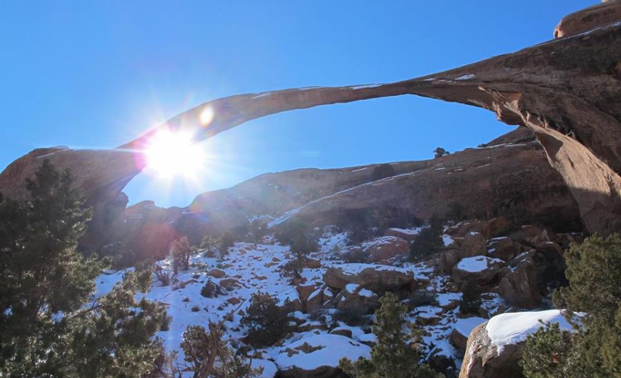 Landscape Arch in Arches National Park