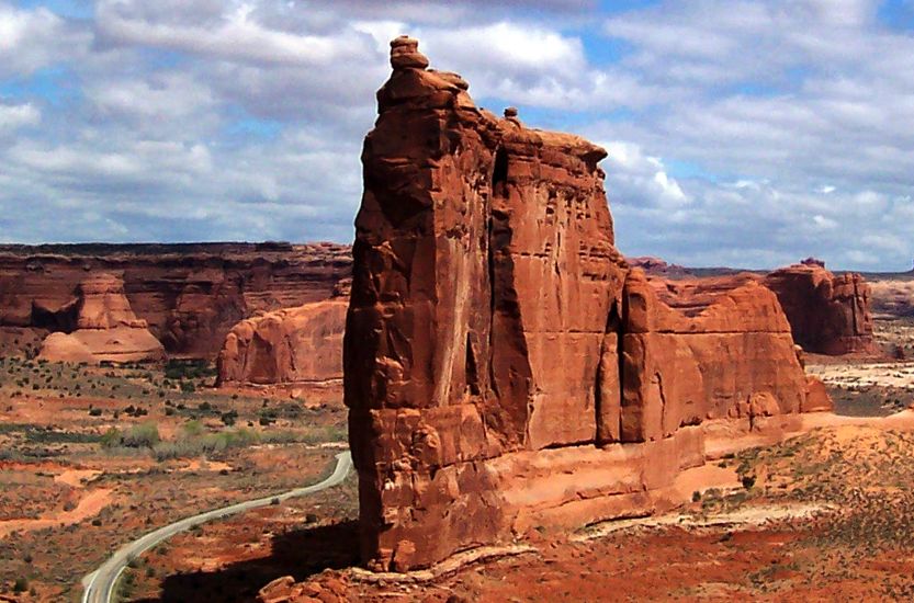 Tower of Babel in Arches National Park