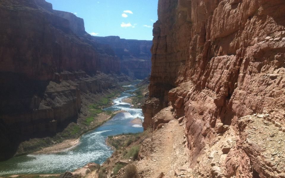 Colorado River in Valley Floor of the Grand Canyon