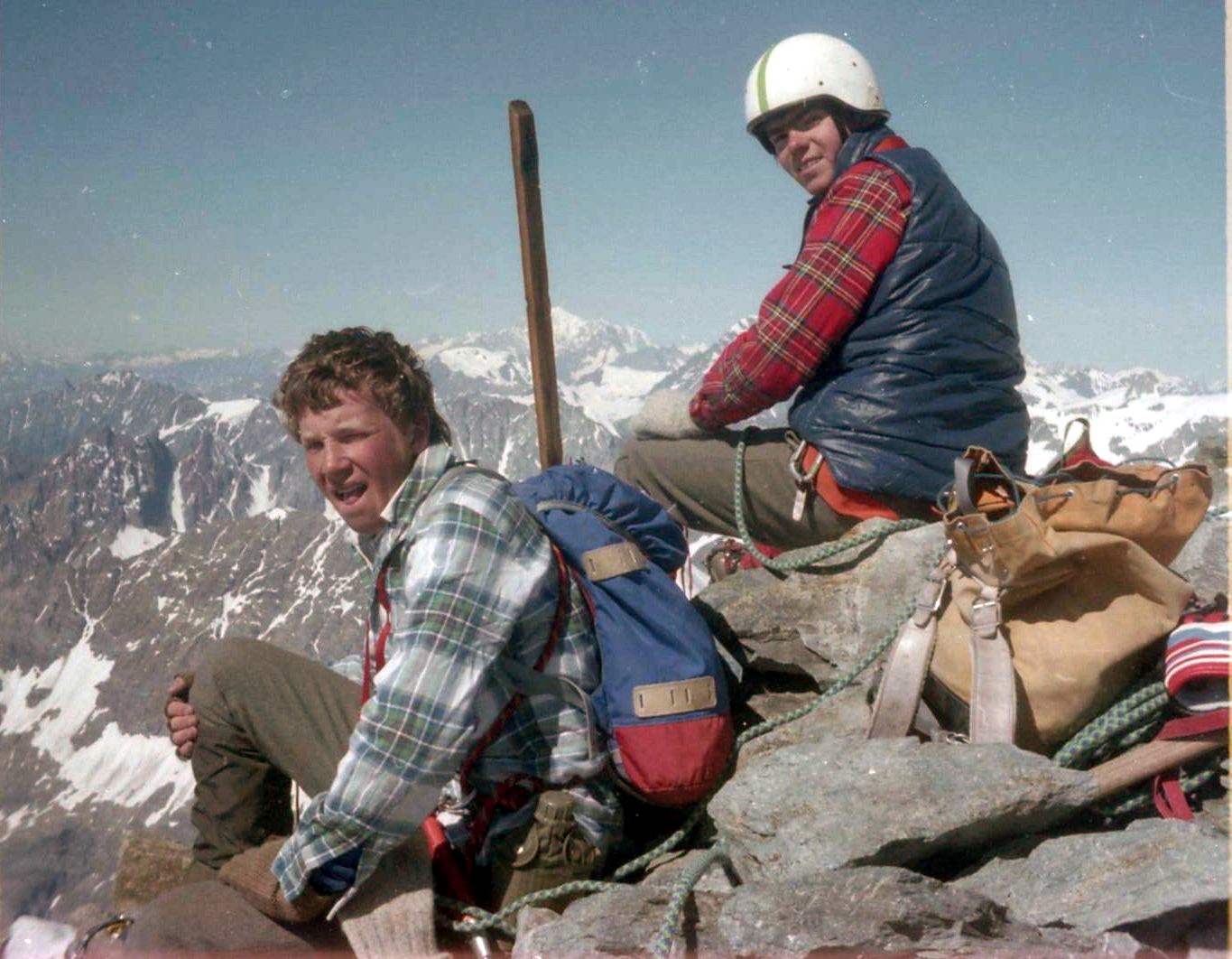 Summit of Dent d'Herens