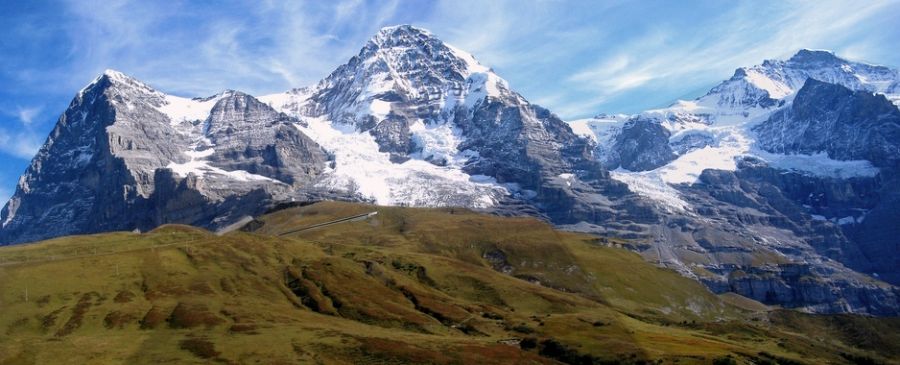 Eiger, Monch and Jungfrau from Mannlichen