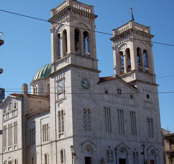 Cathedral at Tripoli in Arcadia in the Peloponnese of Greece