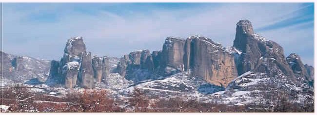 The Meteora in Northern Greece