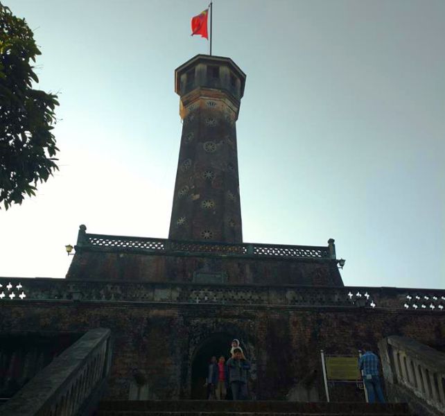 The Flag Tower in Hanoi