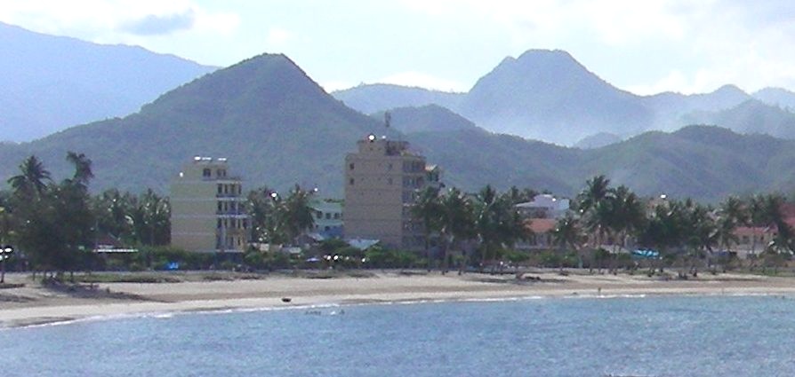 Waterfront at Nha Trang on the East Coast of Vietnam