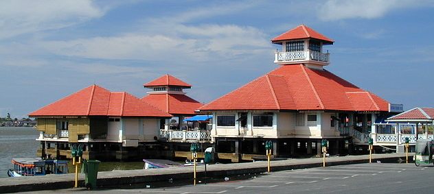 Kuala Terengganu on the East Coast of Peninsular ( Western ) Malaysia