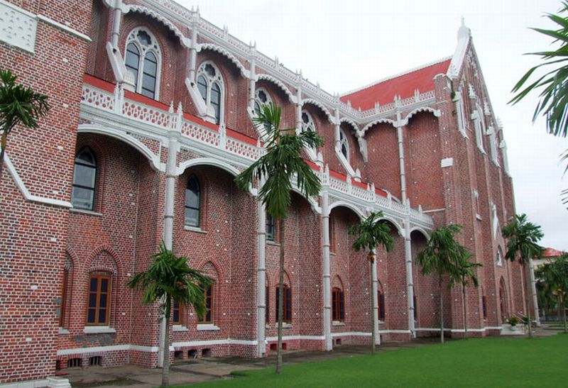 St.Mary's Cathedral in Yangon ( Rangoon ) in Myanmar ( Burma )