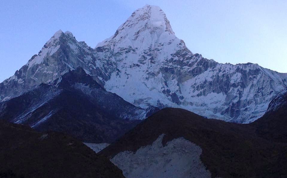 Ama Dablam above Pangboche