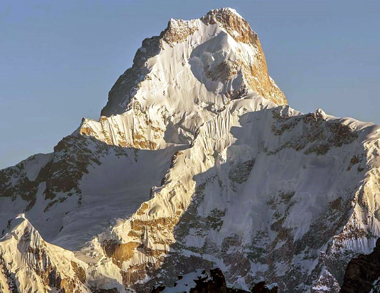 The Seven Thousanders - Masherbrum ( 7821m ) in the Karakorum Mountains of Pakistan