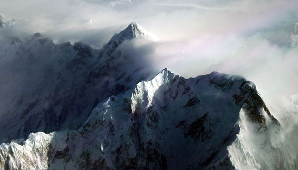 The Seven Thousanders - Shishpar ( 7611m ) in the Karakorum Mountains of Pakistan