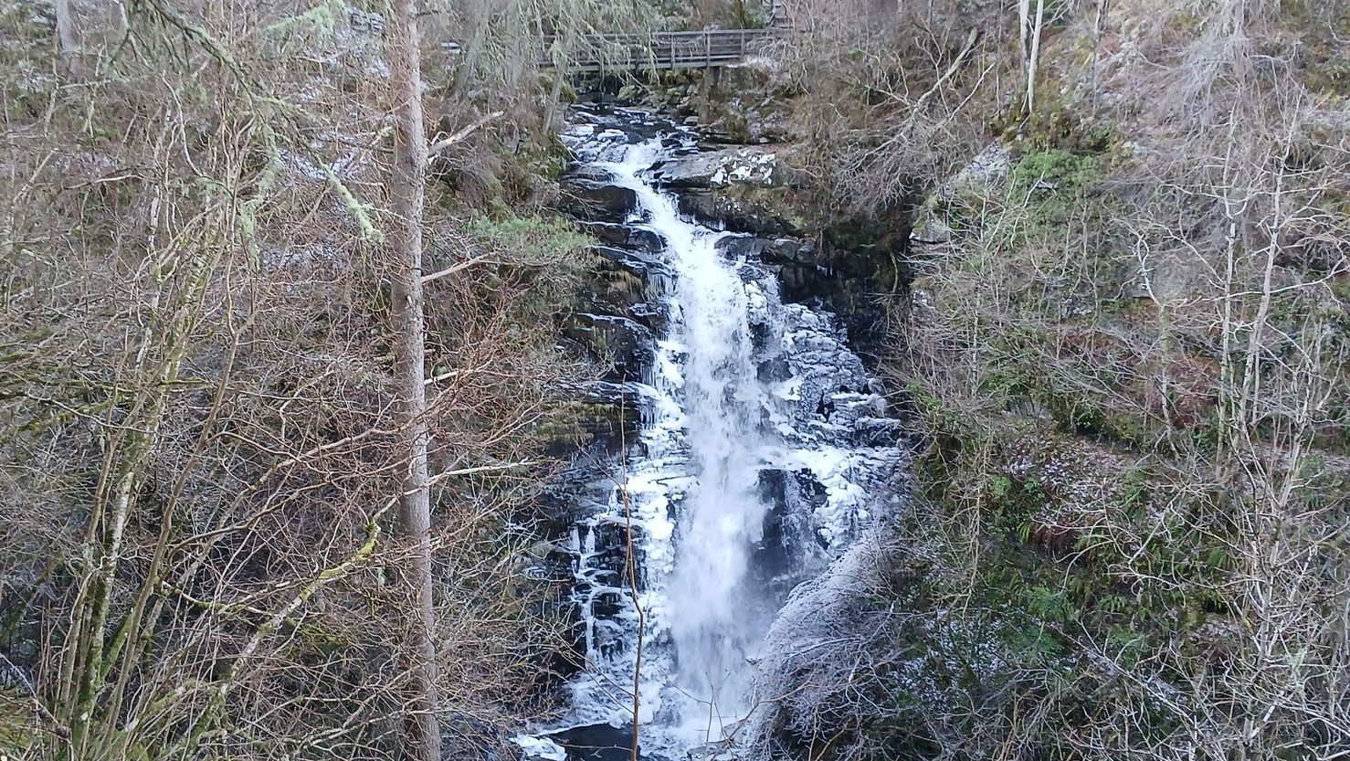 The Falls of Moness in the Birks of Aberfeldy