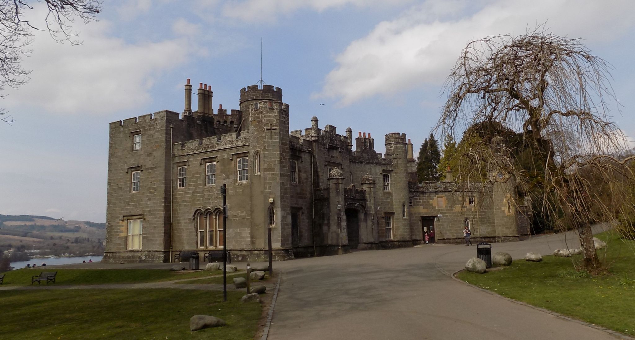 Balloch Castle in Balloch Country Park