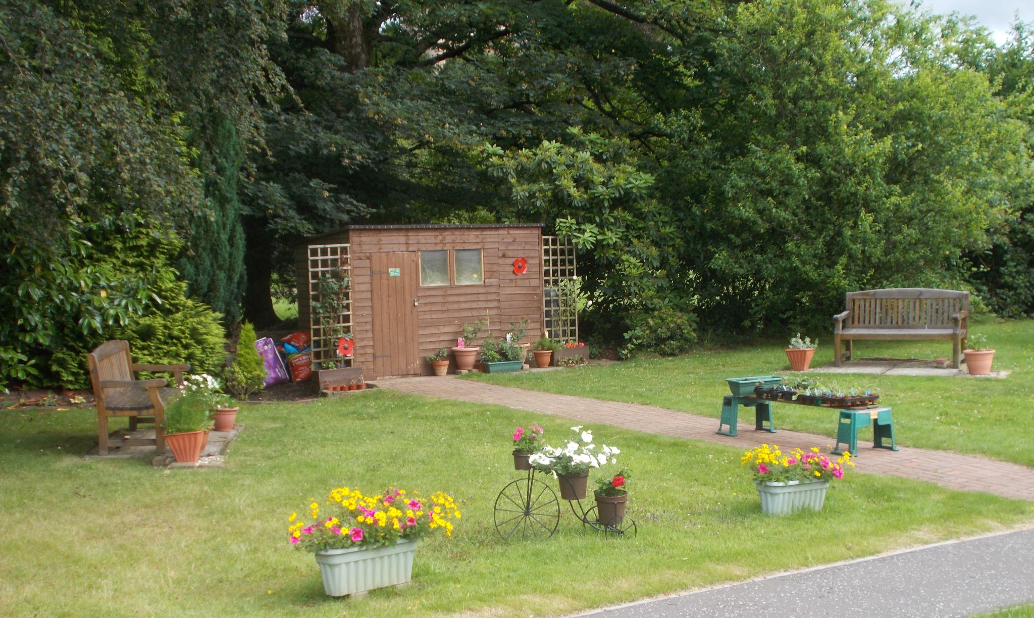 Garden at Schaw Court