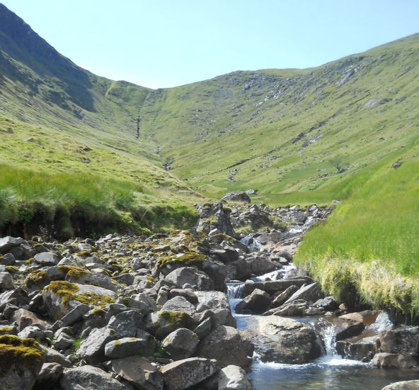 Allt Coire Ghlais on descent from Beinn a'Bhuiridh