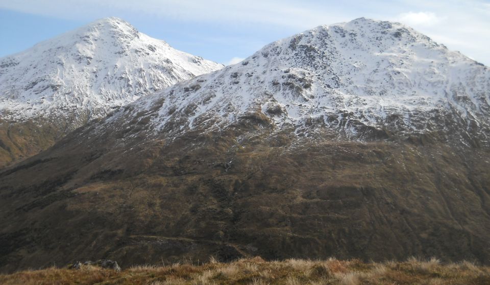 Beinn Ime and Beinn Luibhean from Beinn an Lochain