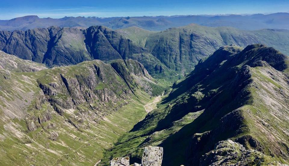 Ben Nevis, Aonach Eagach and Beinn Fhada ridge