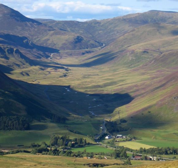 Glenshee in the Eastern Highlands