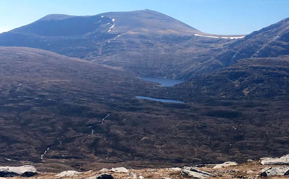 The Fannichs in the North West Highlands of Scotland