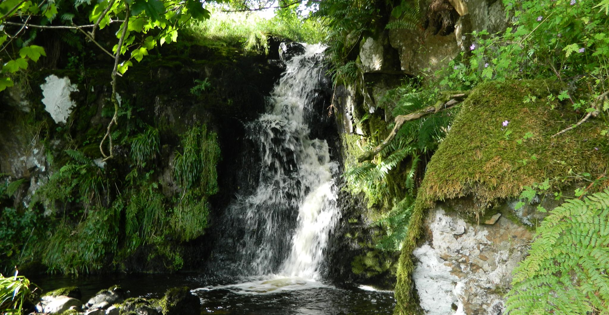 Waterfall on Aldessen Burn