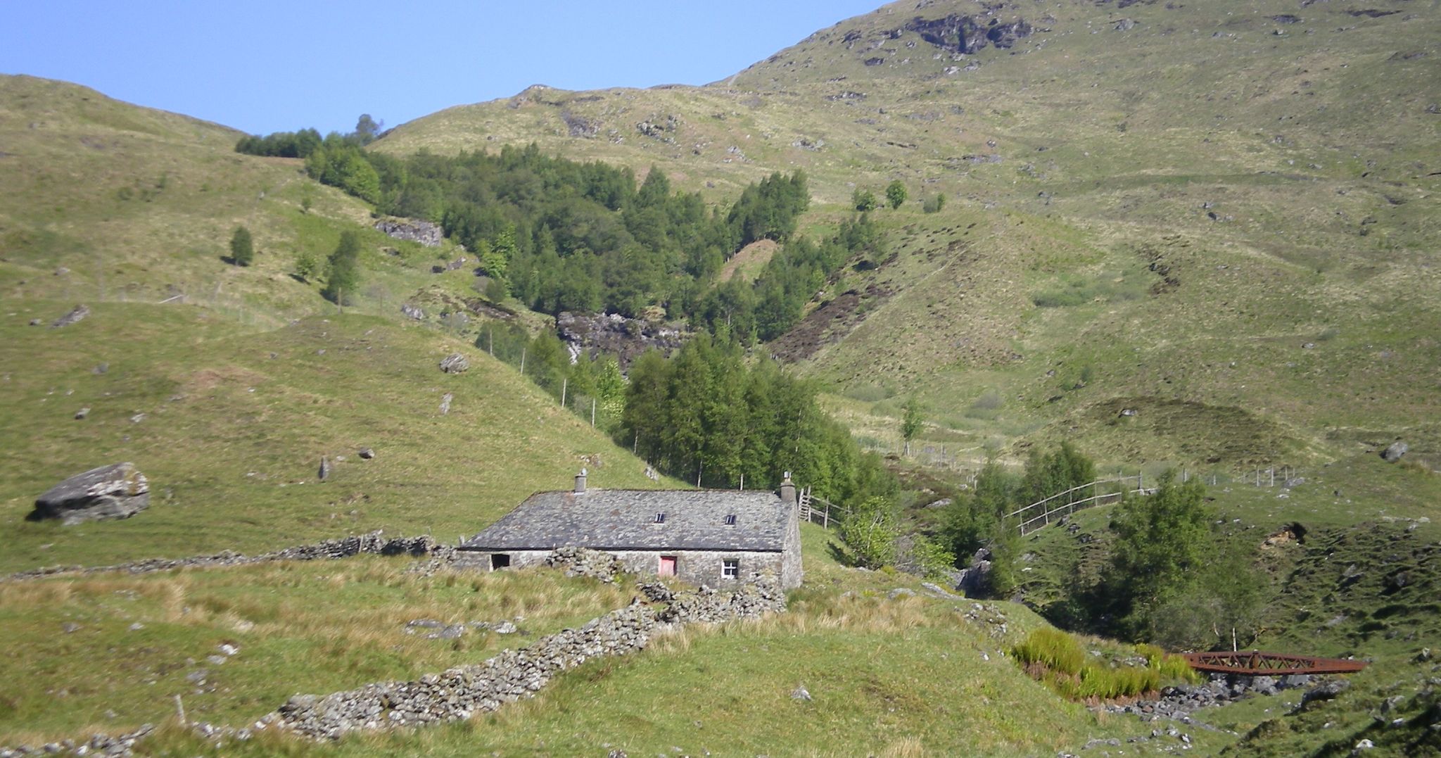 Ben Challum above River Lochay