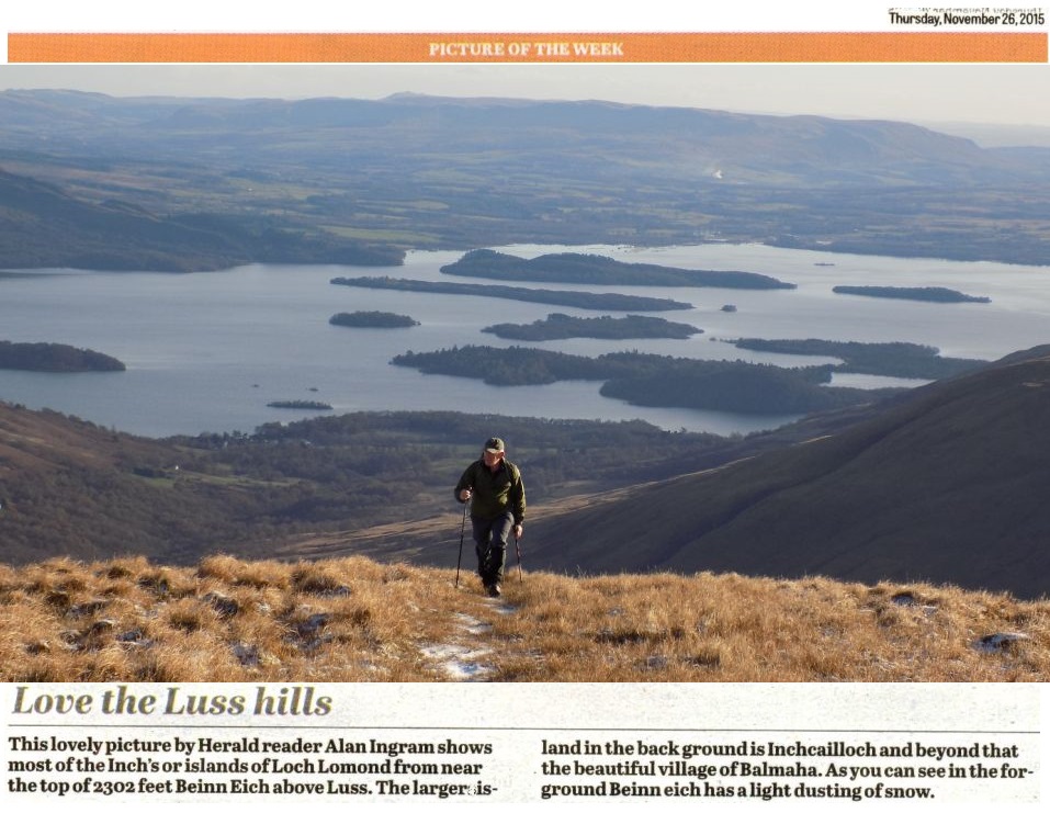 Loch Lomond from Beinn Eich