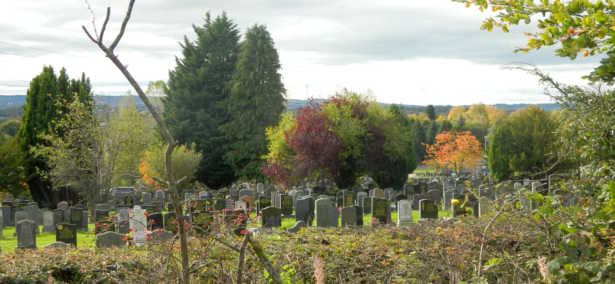 North Dalnotter Cemetery from Clyde Coastal Path