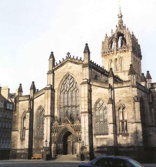 Saint Giles Cathedral in Edinburgh