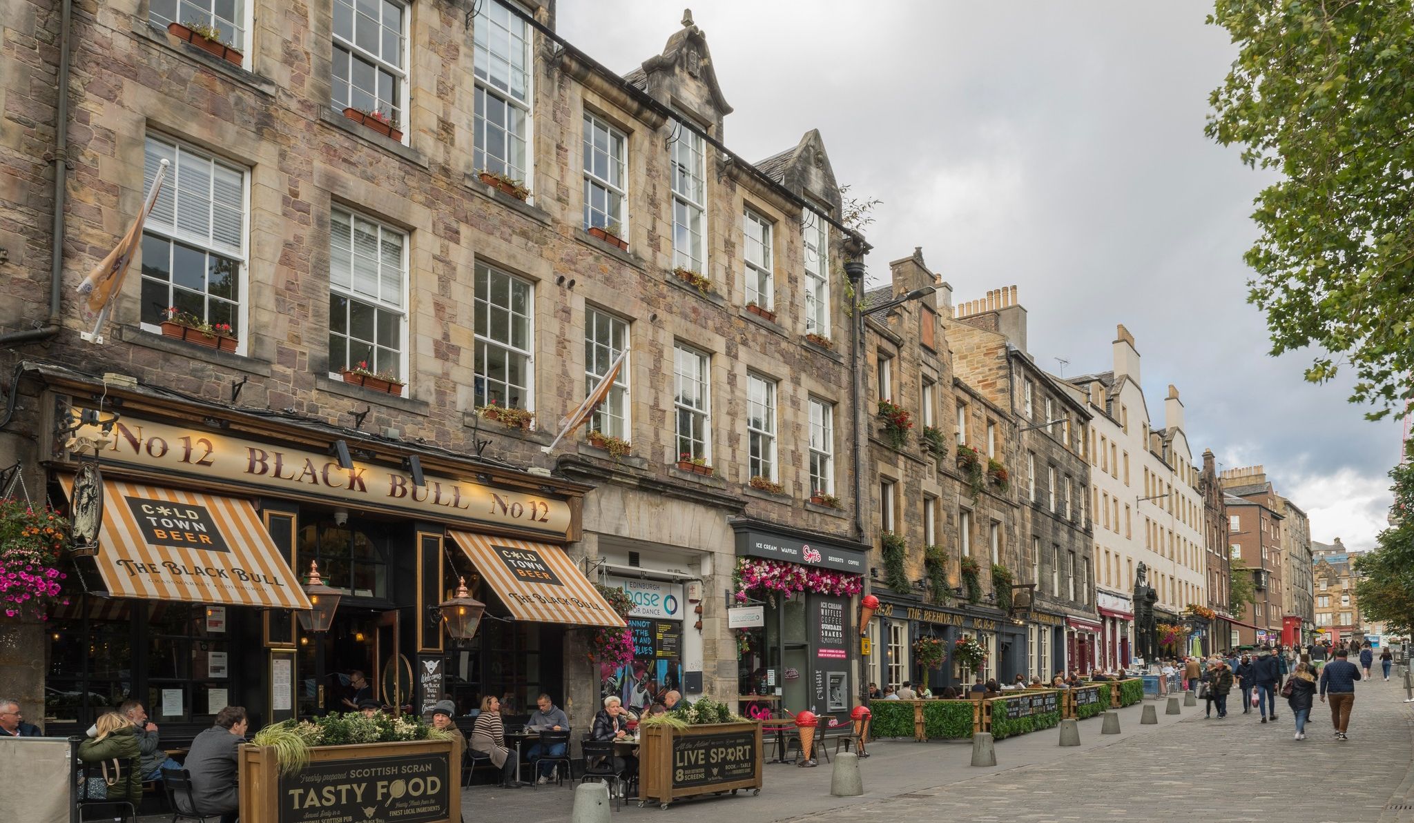 The Old Town of Edinburgh