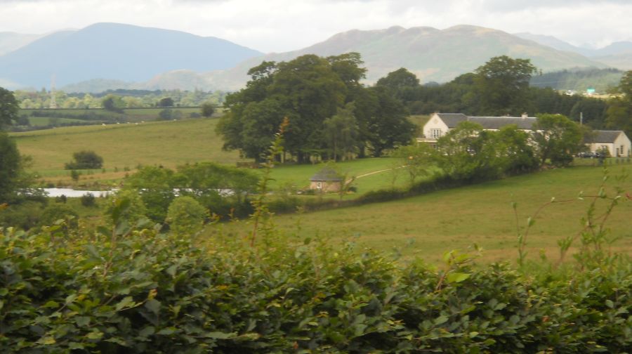 Luss Hills and Conic Hill from Drumtian Road