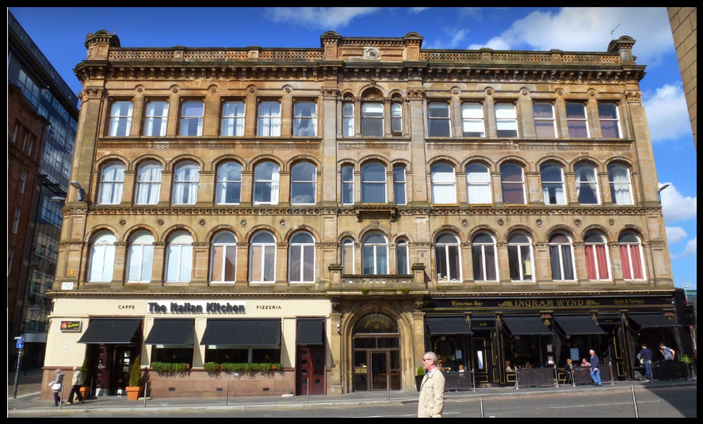 Building in Trongate in Glasgow