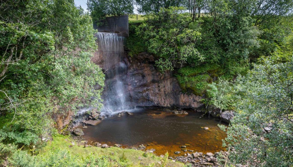 Waterfall on Greenock Cut