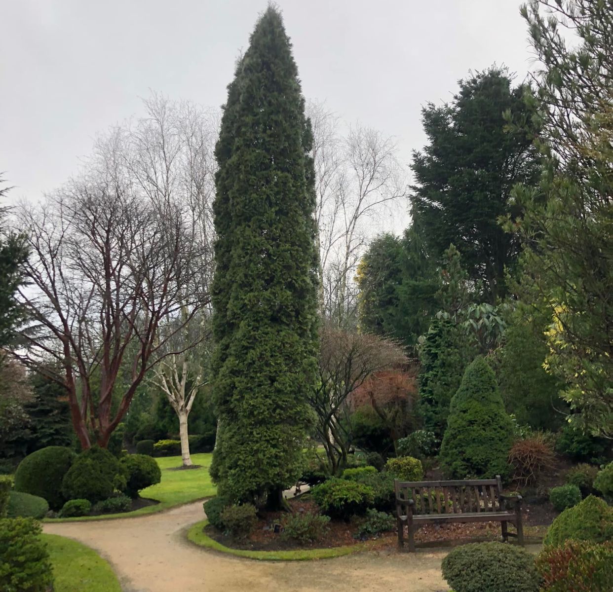 Walled Garden in Colzium Lennox Estate