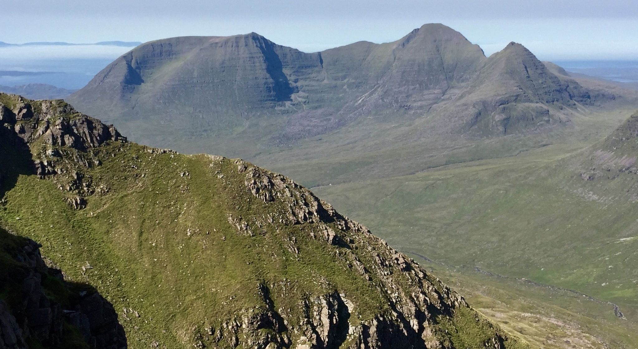 Beinn Alligin from Liathach