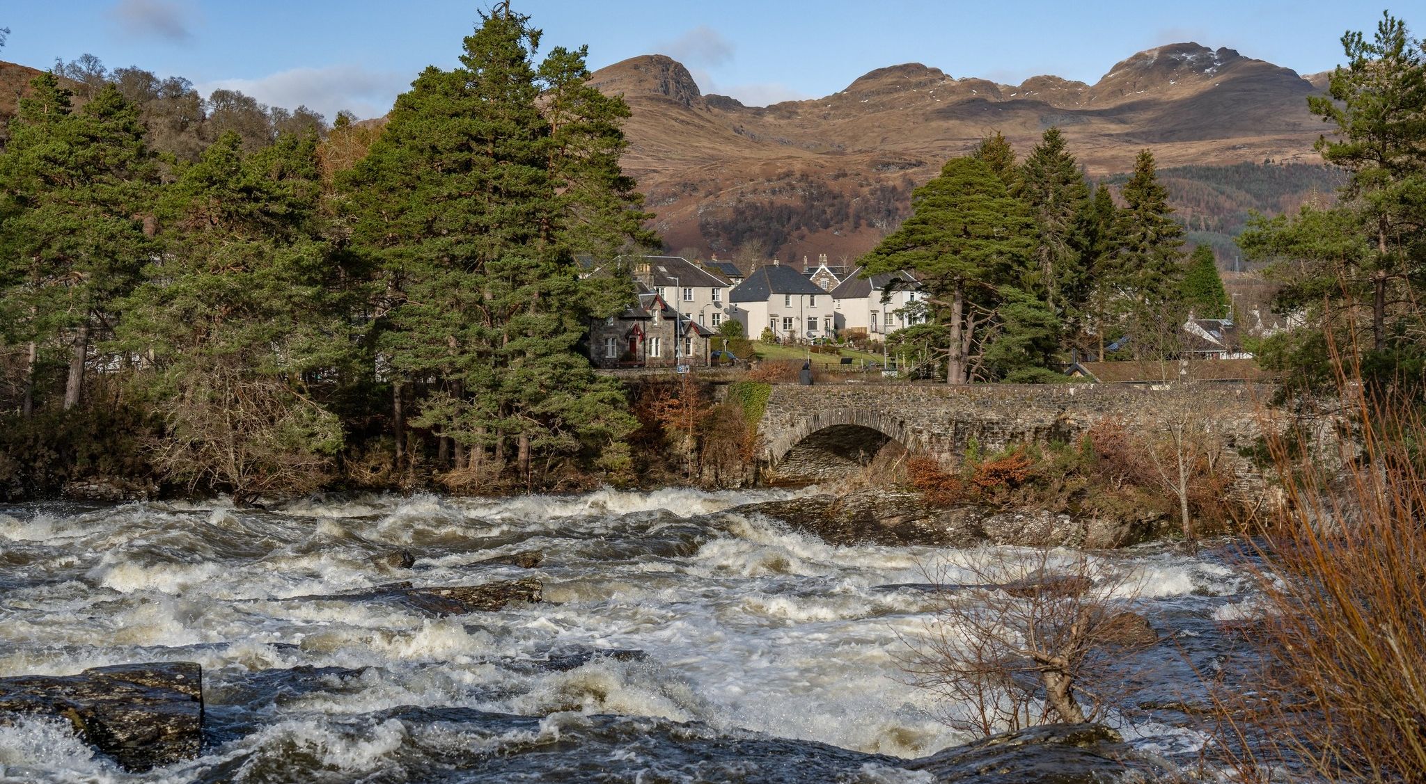 Falls of Dochart at Killin