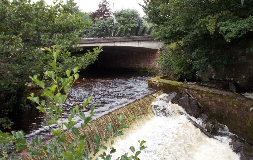 Allander River in Milngavie