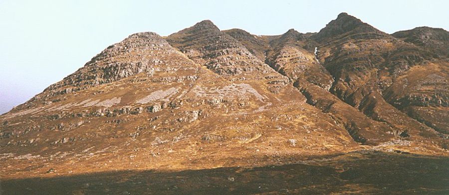 Liathach from Beinn Dearg