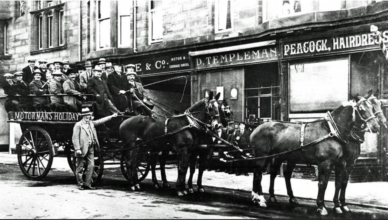 Old photo of Rhu on the Firth of Clyde