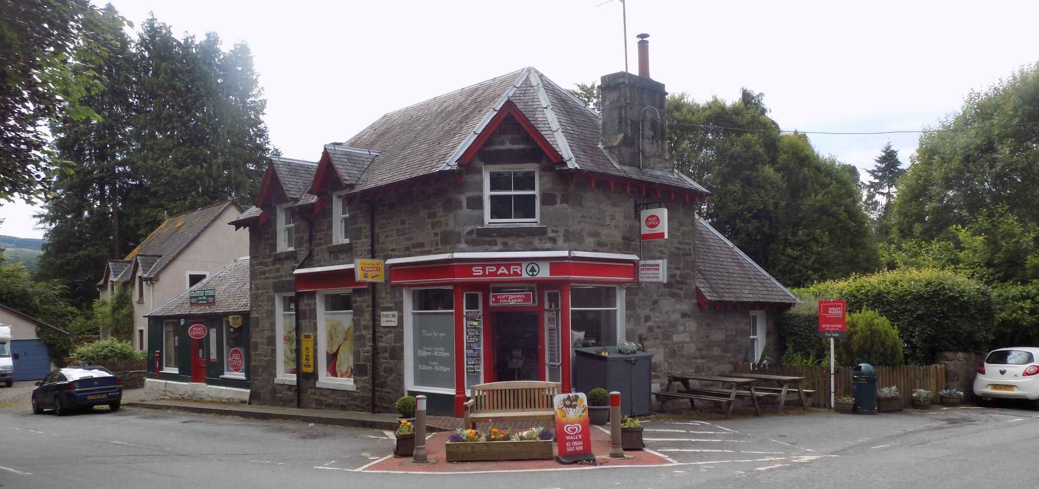 Post Office at Strathtay village.