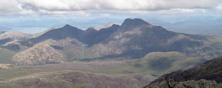 Blaven ( Bla Bheinn ) from Skye Ridge