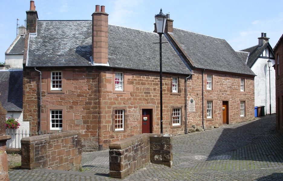 Burns House Museum in Mauchline