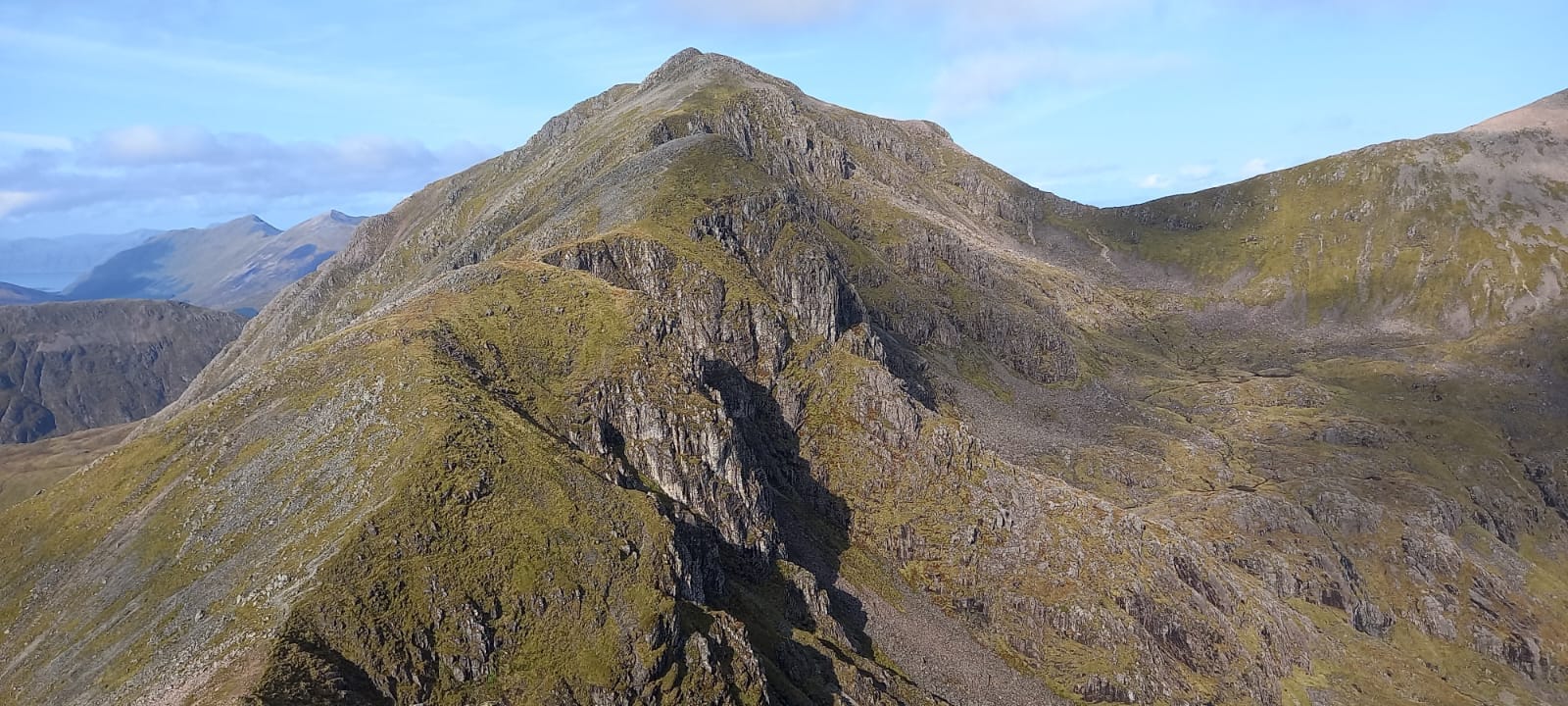 Stob Coire Sgreamhach from Beinn Fhada