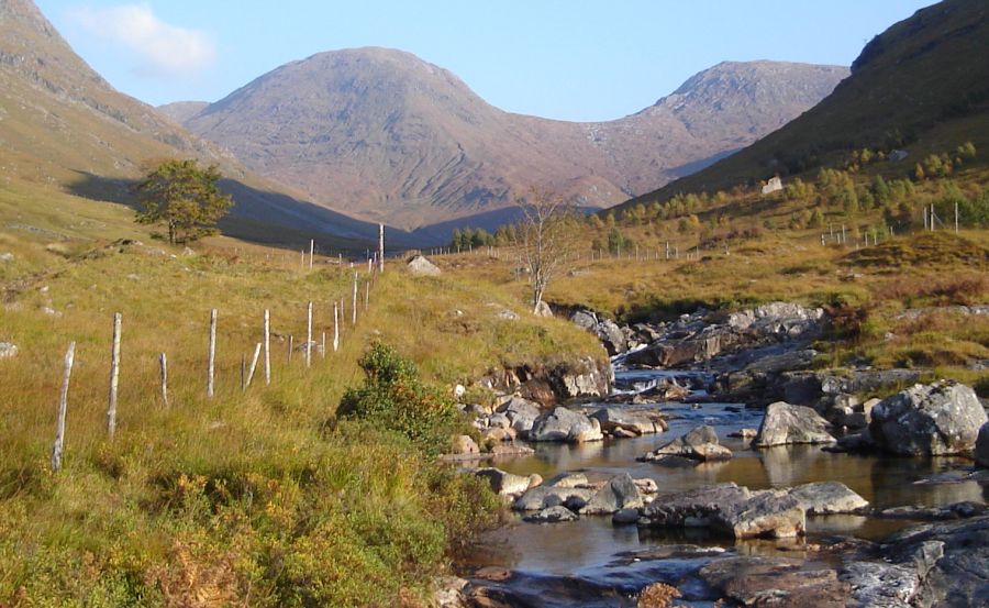 Allt Ceitlein on descent from Stob Dubh