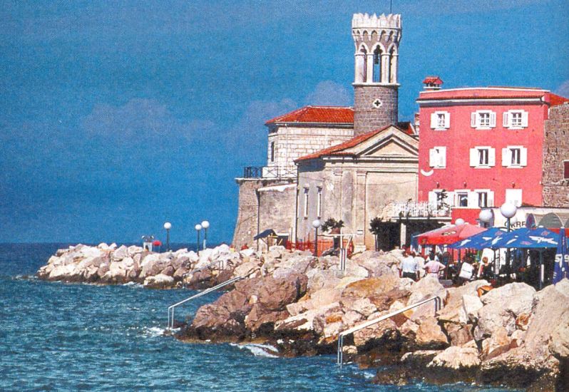 Piran in Istrian Peninsula of Slovenia