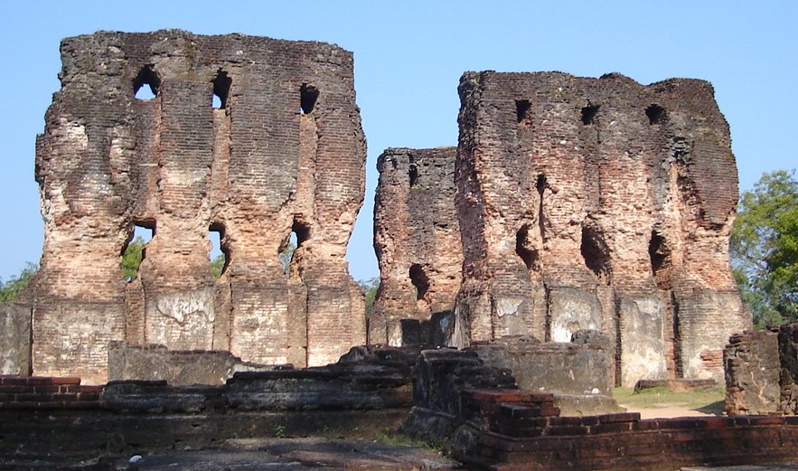 Ruins of Royal Palace in Polonnaruwa